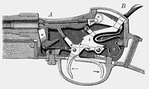 Breech: Bavarian infantry rifle