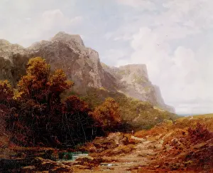 Mountainscape: Bavarian mountain landscape