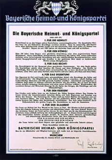Agenda: Bavarian propaganda