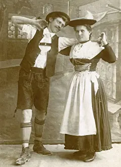 Oberbayern: Bavarian Schuhplattler, 1905