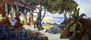 Luxurious: The Bay of Algiers'. 1926. The bay viewd through