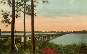 Biloxi: Back Bay Bridge. Biloxi