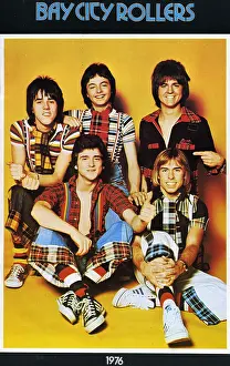 Hearthrob: Bay City Rollers poster, 1976