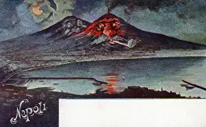Vesuvio: The Bay of Naples overlooked by Vesuvius
