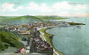Aberystwyth: Bay & Pier, Aberystwyth, Cardiganshire
