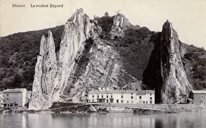 Bayard: The Bayard Rocks at Dinant, Belgium