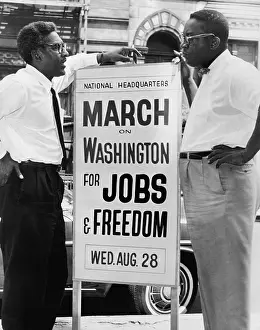 Rustin: For Bayard Rustin (1912-1987), here with ?
