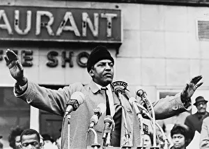 Rustin: Bayard Rustin (1912-1987), speaking in New ?