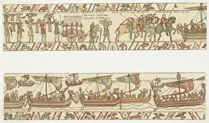 Pevensey: Bayeux Tapestry - Norman Conquest of 1066