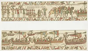 Pevensey: Bayeux Tapestry - Norman Conquest of 1066