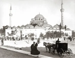 Bayezid: Bayezid II Mosque, Constantinople, (Istanbul) Turkey, circa
