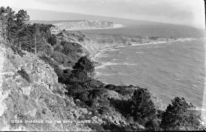 Chalk: The Two Bays, Swanage