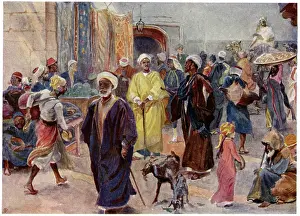 Soukh: A BAZAAR IN CAIRO 1885