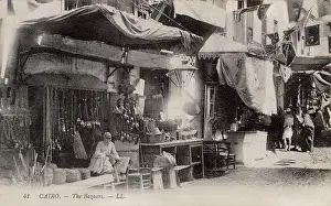 Merchants: Bazaar in Cairo, Egypt