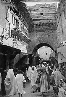 Bazaar: Bazaar in Fez, 1936
