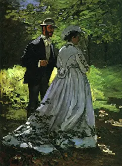 Shady: Bazille and Camille, by Monet