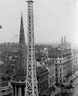 Dwarfing: B.B.C. AERIAL