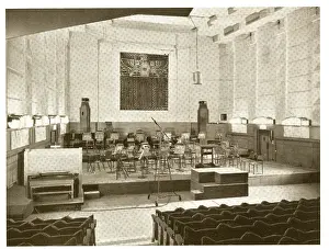Auditorium: BBC Broadcasting House, Concert Hall Stage