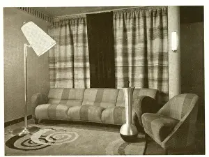 Curtains: BBC Broadcasting House, Waiting Room on 3rd Floor