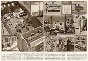 Transmit: BBC - Methods by which visual entertainment is broadcast
