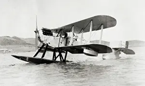 Weihai: Bbiplane, seaplane on floats, Weihaiwei, Weihai, China