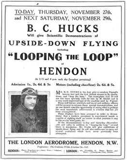 Looping: See B.C.Hucks Looping The Loop At Hendon November 1913