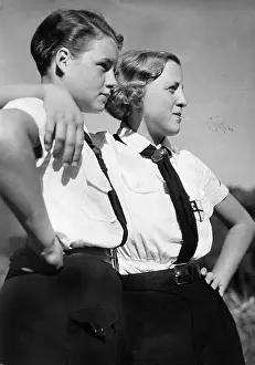 Afar: BDM girls, 1933