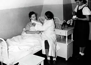 Caring: BDM girls as nurses, 1940