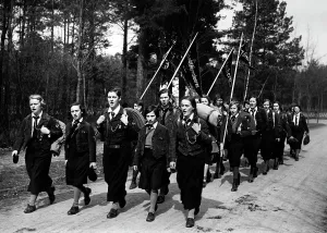 Ensign: BDM members in Bad Saarow, 1934
