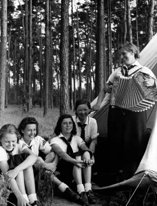 Accordion: BDM summer camp on Zeutschtsee, 1939