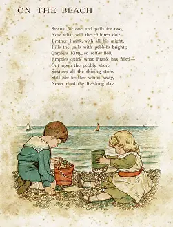 Pebbly: On the beach 1895