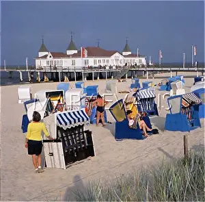 Usedom: BEACH/AHLBECL/GERMANY