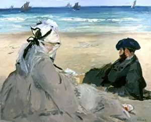 Manet: At the Beach Artist: Edouard Manet