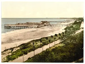 Colberg: Beach, Colberg, Pommeraina, Germany (i.e.Kolobrzeg, Poland)