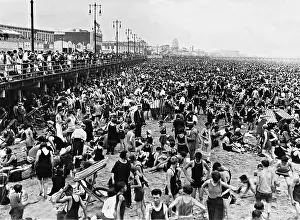 Bathers: Beach in Coney Island, 1926