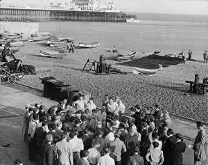 Henry Grant Collection: BEACH CONFERENCE