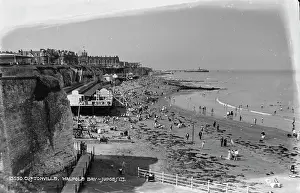 Sunbathing: Beach Day at Walpole Bay
