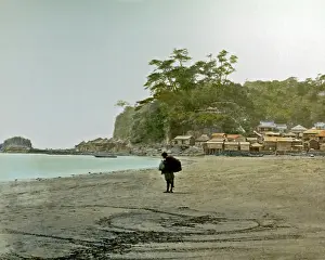 Fujisawa: Beach at Enoshima, Fujisawa