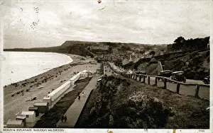 Esplanade: The Beach & Esplanade, Budleigh Salterton, Devon