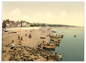 Exmouth: The beach, Exmouth, England