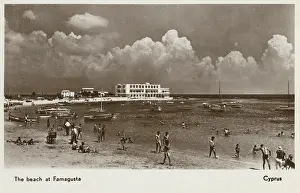 Famagusta: The Beach at Famagusta, Cyprus