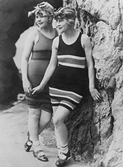 Socks: Beach fashion, 1925