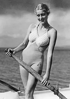 Apparel: Beach fashion, 1936