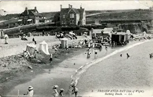 Totland: The Beach, Freshwater Bay, Isle of Wight