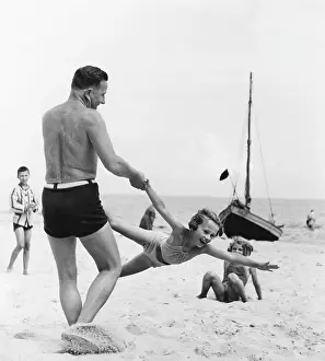 Gdansk: Beach holiday in Germany, 1938