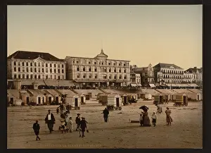 Blankenberghe: The beach and hotels, Blankenberghe, Belgium
