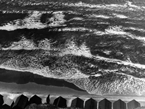Branksome: BEACH HUTS AND WAVES