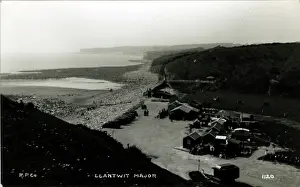Glamorgan: The Beach, Llantwit Major, Glamorgan