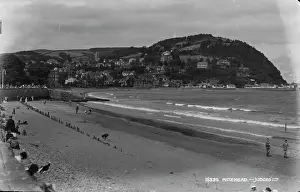 Minehead: Beach at Minehead