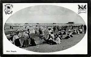 Colwyn: Beach & Pier, Rhyl, Wales